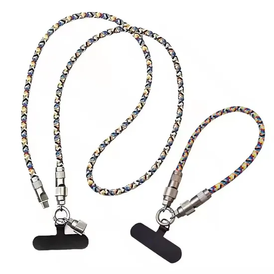 Universal Braided Fast Charging Lanyard Cable Pd 60W Type C USB