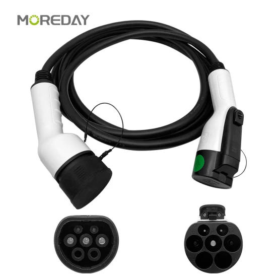 Portable J1772 to Gbt EV Adapter Connector Type 2 Cable Plug Charging for Electric Car Charger 32A