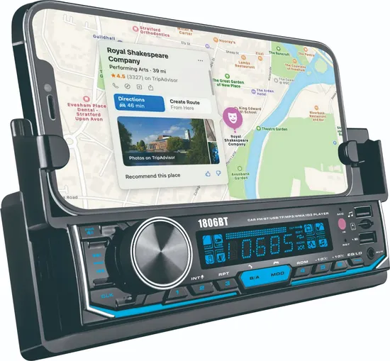 Car MP3 Player with Mobile Holder 
