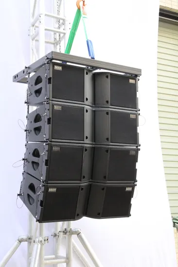 Professional Audio Processor 4 in 8 0ut Audio Processor Sound System Active Line Array 