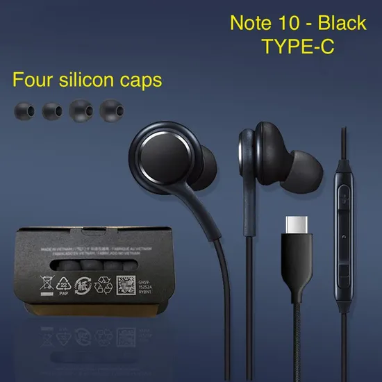 Factory Wholesale Wired Stereo Earphone Type