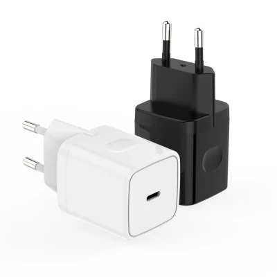 EU Pd20W Direct Factory Travel Adapter USB C Charger Type C Cable Cargador Fast Charging Wall Charger for iPhone 20W Charge