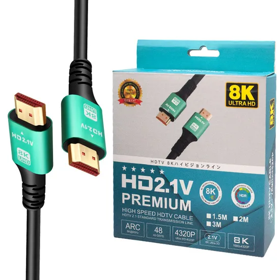HDMI Cable 4K 8K 1m 1.5m 2m 3m 5m 10m 15m 20m 30m HDMI 2.1 Cable 