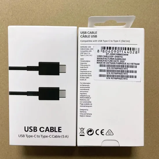 Samsu Note20/S20plus Original Dual Typec Cable Ep