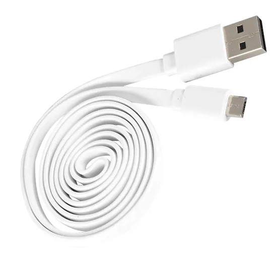 Noodle Data Cable: Compatible with Android, Huawei, Apple, and Other Mobile Phones; 1m USB Charging and Data Transfer Cable for Fast Charging 