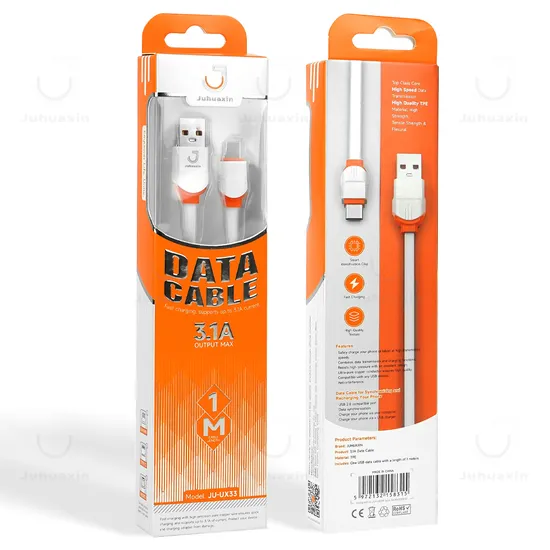 Juhuaxin Cable USB OEM Wholesale New Trend 4 in 1 Zinc USB Cable Pd 65W Date Cable Multi