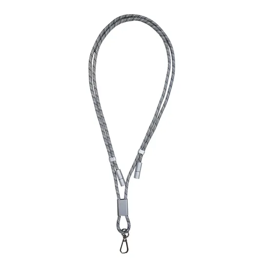 Crossbody Pd 60W Phone Fast Charging Cable Lanyard Strap Data Transfer Mobile Phone 1.6m Type